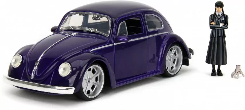 Jada Wednesday Volkswagen Beetle 1:24 - tantis.pl