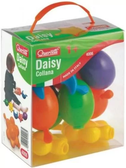 Układanka daisy collana 12 elementów Quercetti - tantis.pl