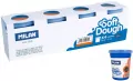 Ciastolina Basic 116g 4 słoiczki pomarańcz MILAN - tantis.pl