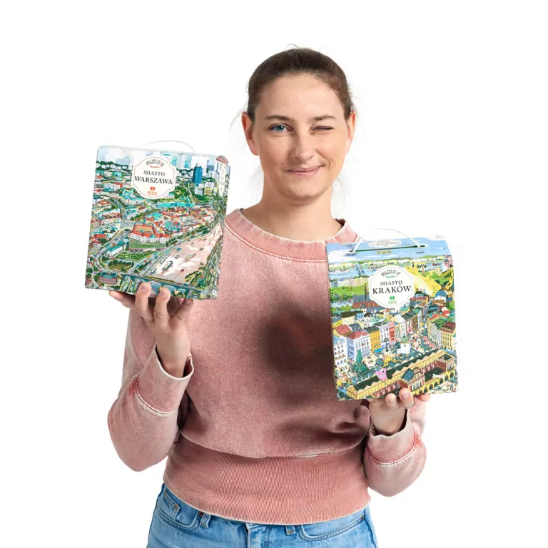 CzuCzu. Puzzlove. Miasto Warszawa 1000 el. - tantis.pl