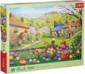 Puzzle 1000 Poszukiwanie wielkanocnych jajek TREFL - tantis.pl