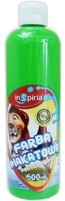 Farba plakatowa 500ml. Zielona