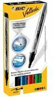 Marker Velleda Liquid Mix 4 kolory BIC - tantis.pl