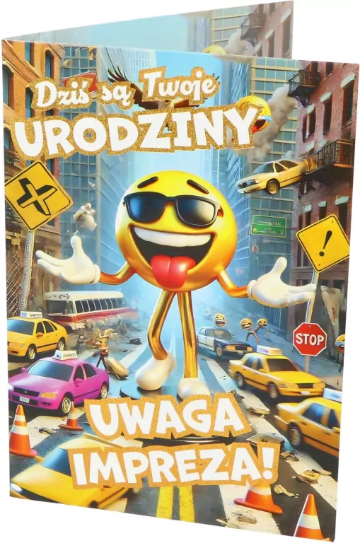 KARNET URODZINY B6 Z KOP WKLEJANY NER URD-044 FO - tantis.pl