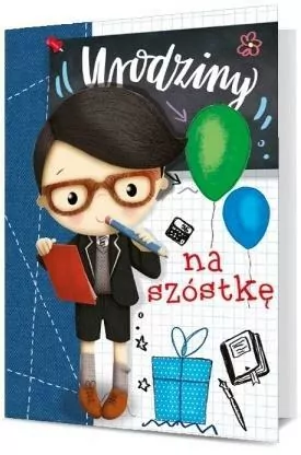 Karnet okolicznościowy B6. Urodziny. Pan Dragon - tantis.pl