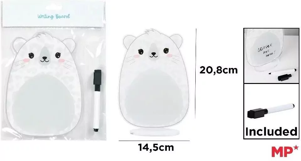 Tablica z markerem niedźwiedź Frosty 145x208mm - tantis.pl