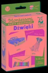 Montessori. Karty obrazkowe Dźwięki. 1-3 lata