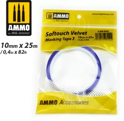 Ammo: Softouch Velvet Masking Tape 3 (10 mm x 25 m)