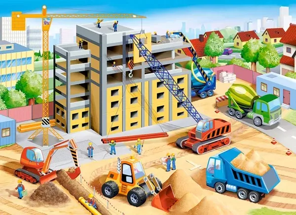 Puzzle 70. Big Construction Site - tantis.pl