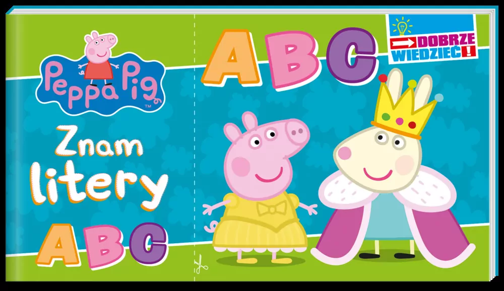 Peppa Pig. Dobrze wiedzieć cz. 2 Znam litery - tantis.pl