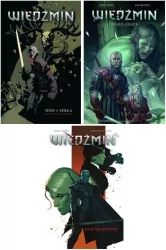 Wiedźmin: Dom ze szkła+Dzieci Lisicy+Klątwa kruków