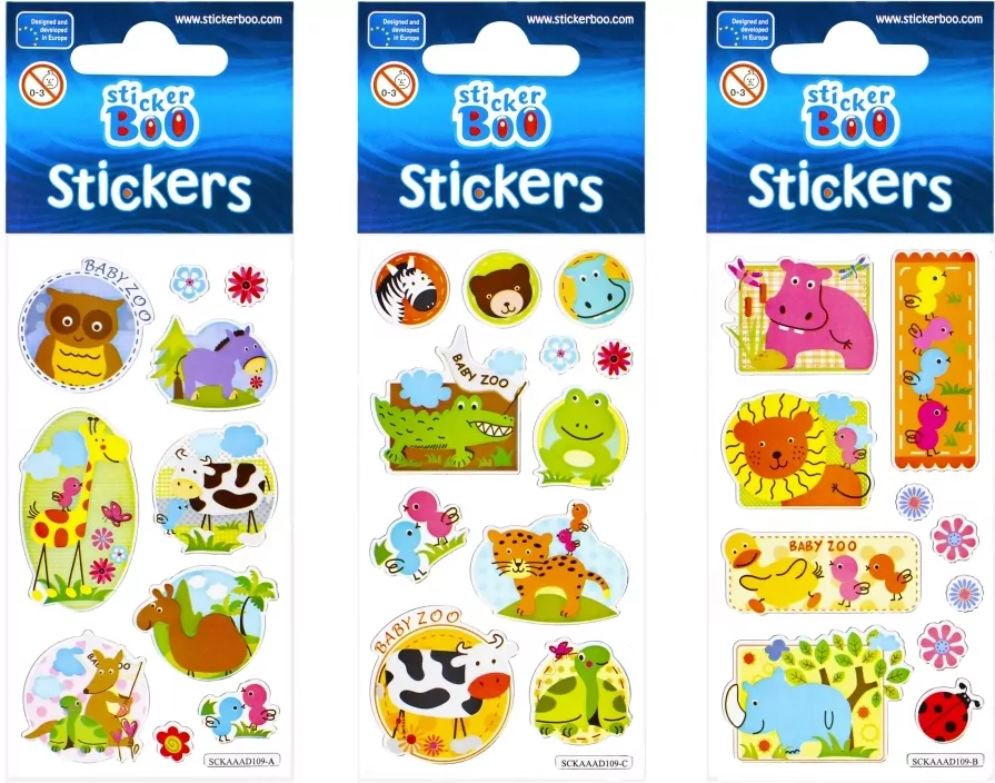 Naklejki Sticker BOO silver zwierzęta - tantis.pl