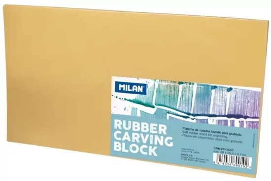 Blok do linorytu gumowy 28x15,5cm