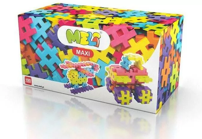 Klocki Meli Maxi Classic 100 elementów - tantis.pl