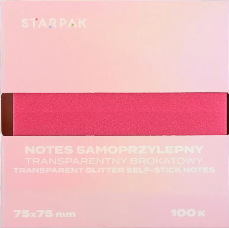 NOTES SPRZYL 75X75/100K TRANSP OMBRROZ STK12/360 - tantis.pl