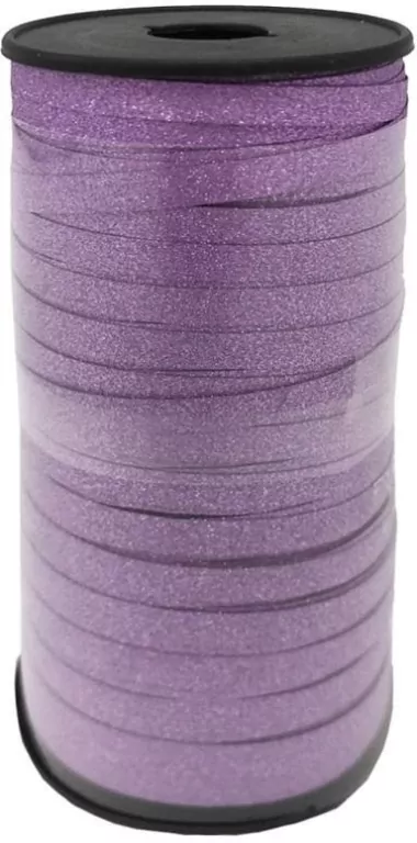 Tasiemka brokatowa fioletowa 92m - tantis.pl