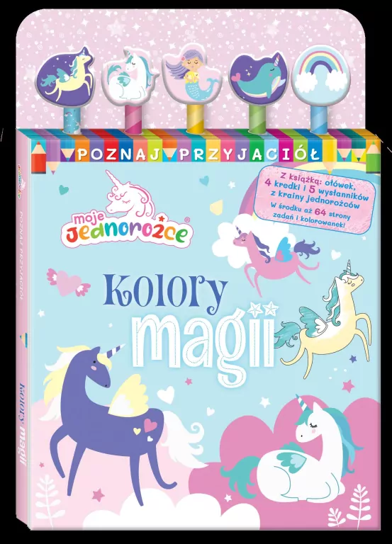 Moje Jednorożce Poznaj przyjaciół cz1 Kolory magii - tantis.pl