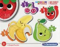 Clementoni. Moje pierwsze puzzle 4w1. Fruits. Owoce - tantis.pl