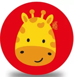 Piłka PVC Sportox Kids 230mm - Żyrafa