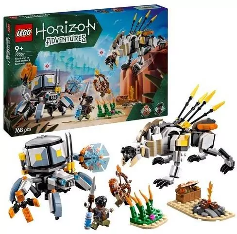 LEGO® Aloy i Varl kontra krabołaz i piłoząb 77037 - tantis.pl