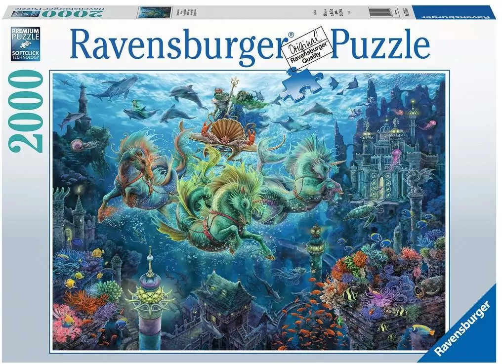 Puzzle 2000 Pod wodą - tantis.pl