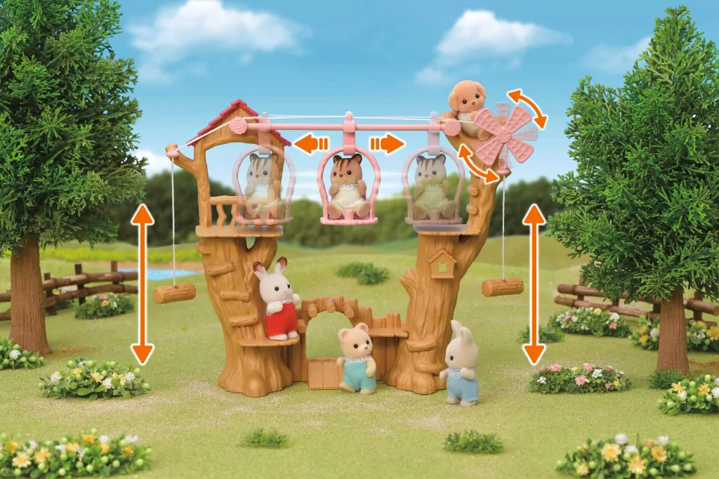 Kolejka linowa. Sylvanian Families - tantis.pl