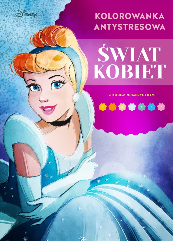 Kolorowanka antystresowa. Świat kobiet. Disney - tantis.pl