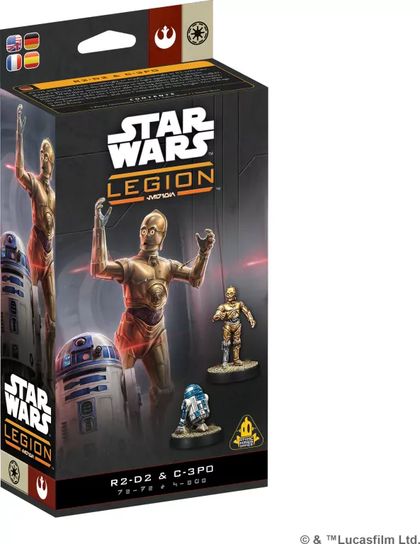 Star Wars Legion 2.0: R2D2 & C-3PO - tantis.pl