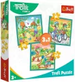 Trefl. Puzzle 3w1 Poznaj Trefliki - tantis.pl