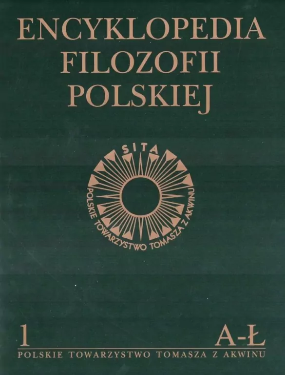 Encyklopedia Filozofii Polskiej Tom 1, A-Ł - tantis.pl
