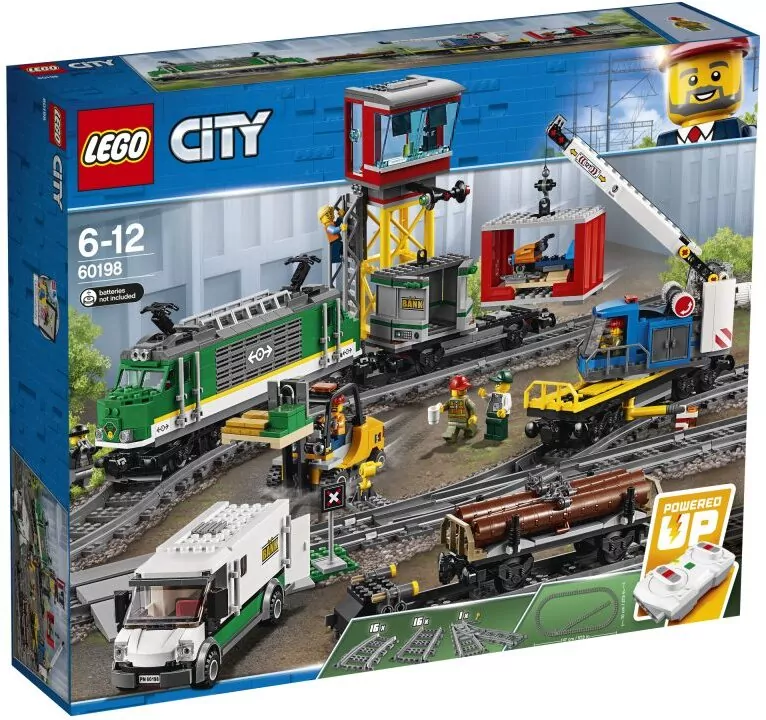 LEGO® City. Pociąg towarowy. 60198 - tantis.pl
