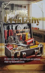 Karnet urodziny z wymiennymi cyframi JCX-241