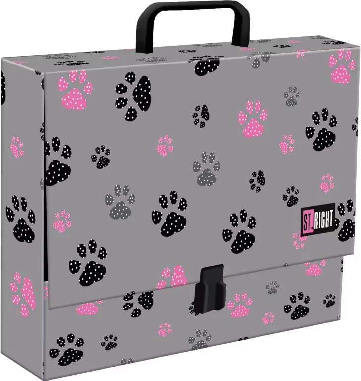 Teczka z rączką A4. Paws - tantis.pl