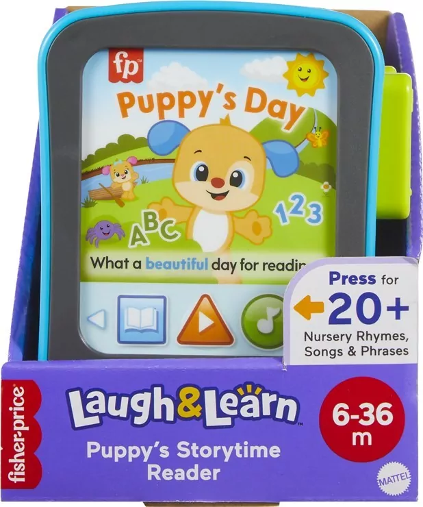 Fisher-Price Laugh&Learn Puppy's Storytime Reader - tantis.pl