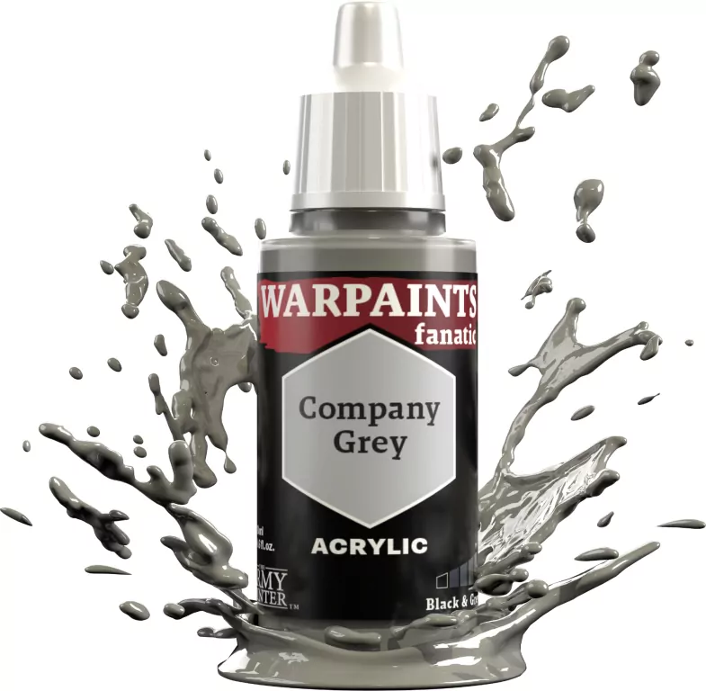 The Army Painter: Warpaints - Fanatic - Company Grey - tantis.pl
