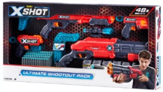 X-SHOT. Excel Ultimate Shootout. Zestaw wyrzutnia