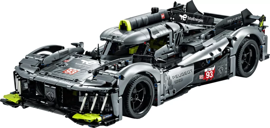 LEGO® Technic. PEUGEOT 9X8 24H Le Mans Hybrid Hypercar. 42156 - tantis.pl