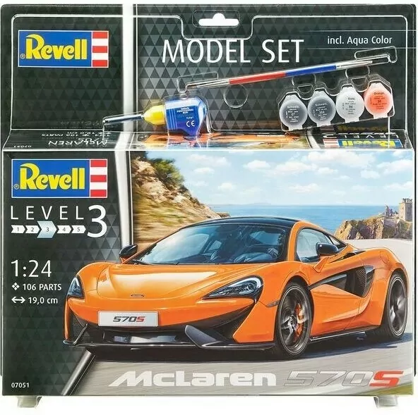 Revell. Model Set McLaren 570s - tantis.pl