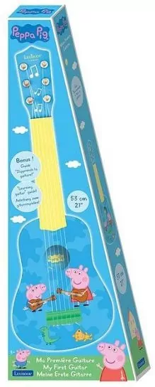 Świnka Peppa Moja pierwsza gitara Lexibook - tantis.pl
