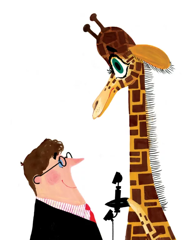 Odwiedziła mnie żyrafa. Mistrzowie ilustracji - tantis.pl