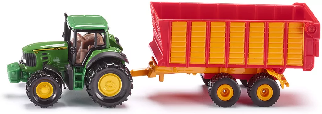 Traktor Claas z Przyczepą Silage Siku 1650 - tantis.pl