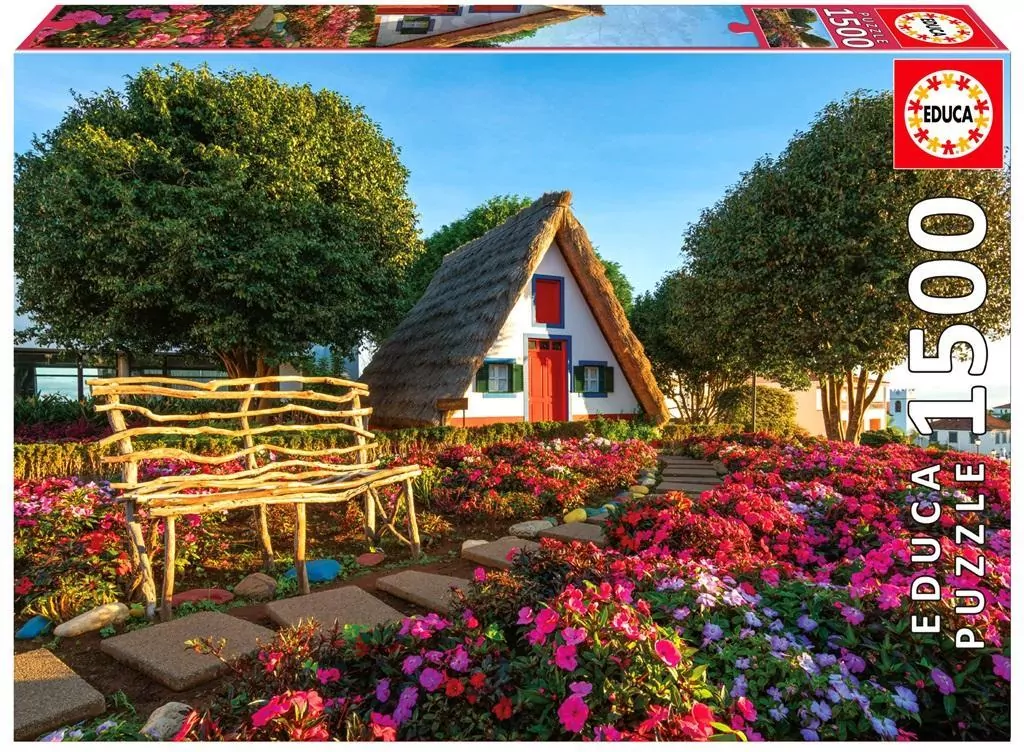 Puzzle 1500 Santana, Madera, Portugalia G3 - tantis.pl