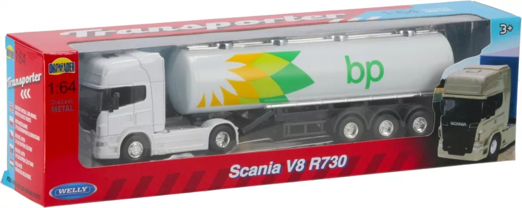 Cysterna Scania V8 R730, BP 1:64 - tantis.pl