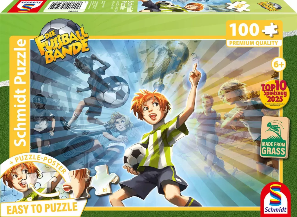 PQ Puzzle 100 Piłkarze Wola walki - tantis.pl