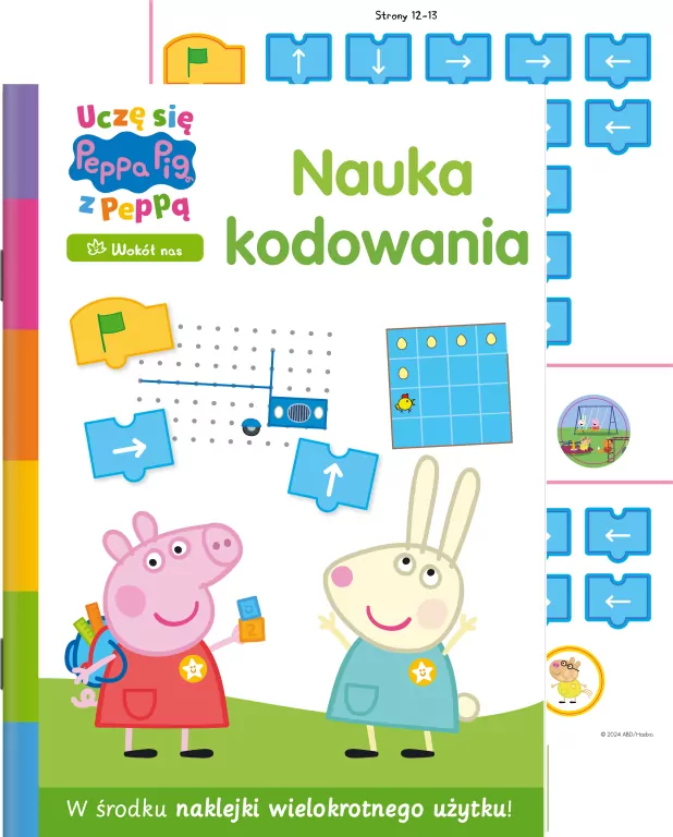 Peppa Pig. Uczę się z Peppą. Nauka kodowania cz.1 - tantis.pl