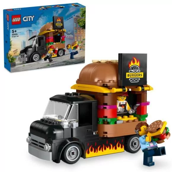 LEGO® City. Ciężarówka z burgerami 60404 - tantis.pl