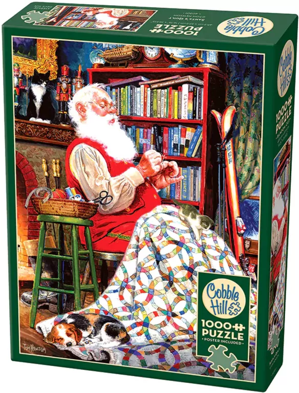 Puzzle 1000 Kocyk Świętego Mikołaja G3 - tantis.pl