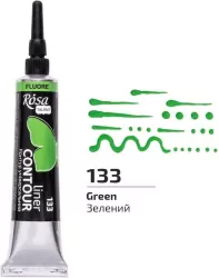 Farba aktylowa kontur universal fluor green 20ml