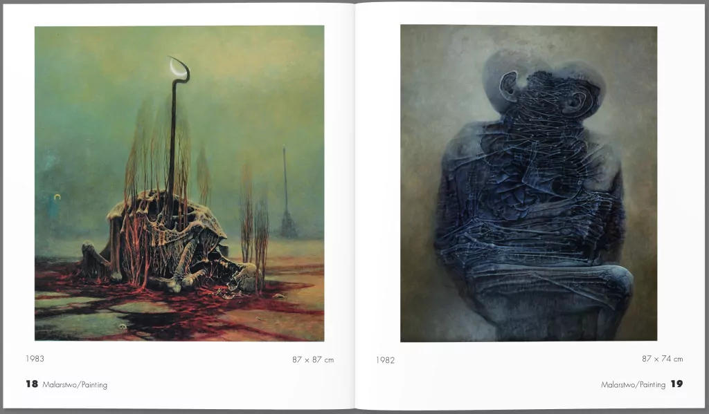 Beksiński 4. Miniatura albumu - tantis.pl