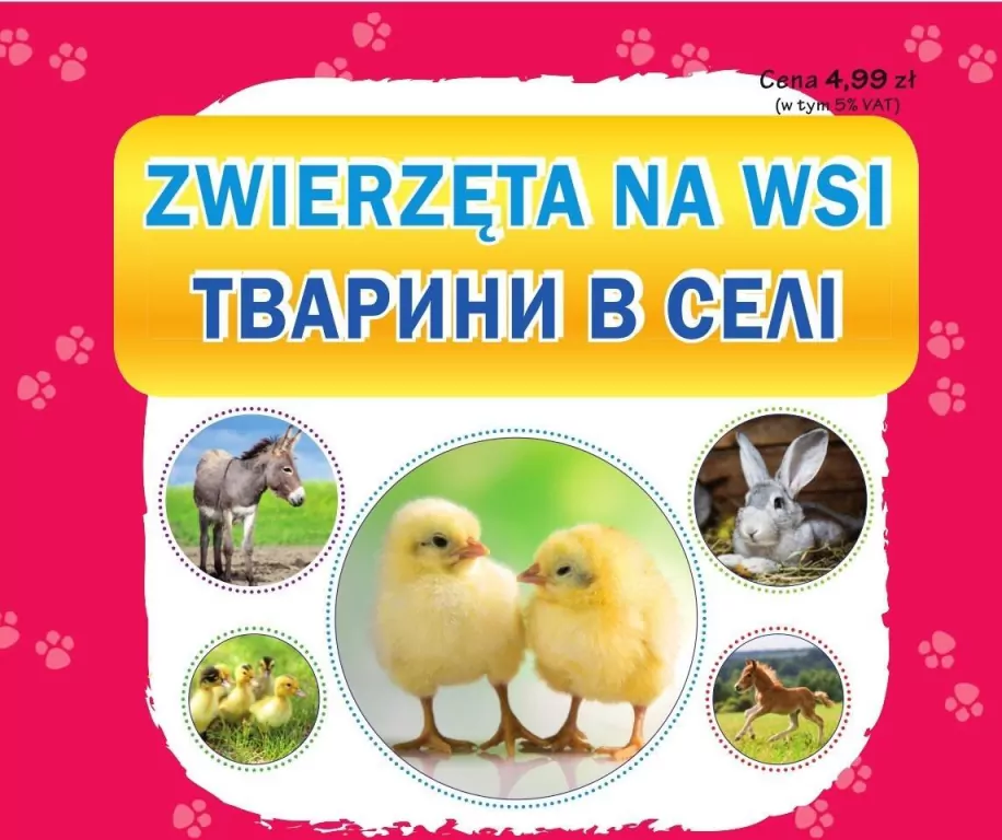 Zwierzęta na wsi. Тварини в селі - tantis.pl